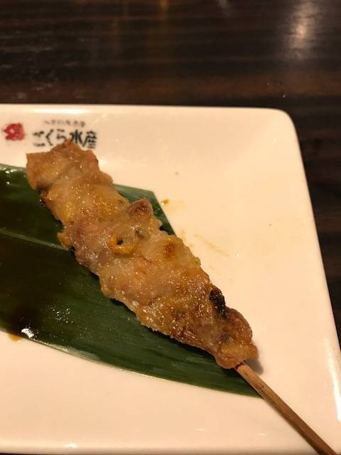 鳥もも串 塩