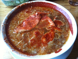 いっこく赤ラーメン