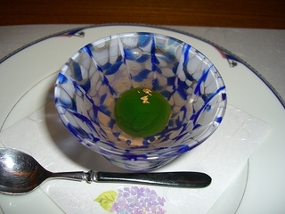 青梅のゼリー寄せ