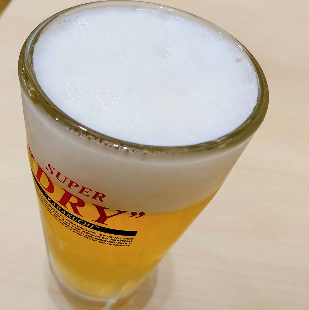 アサヒスーパードライ　生中ジョッキ