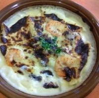 シーフードグラタン