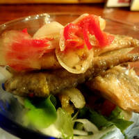 小アジのエスカベッシュ　イタリアンスタイル