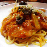 本日のトマトパスタ