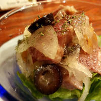 仔羊とオリーブのマリネ