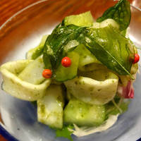 イカときゅうりのマリネ