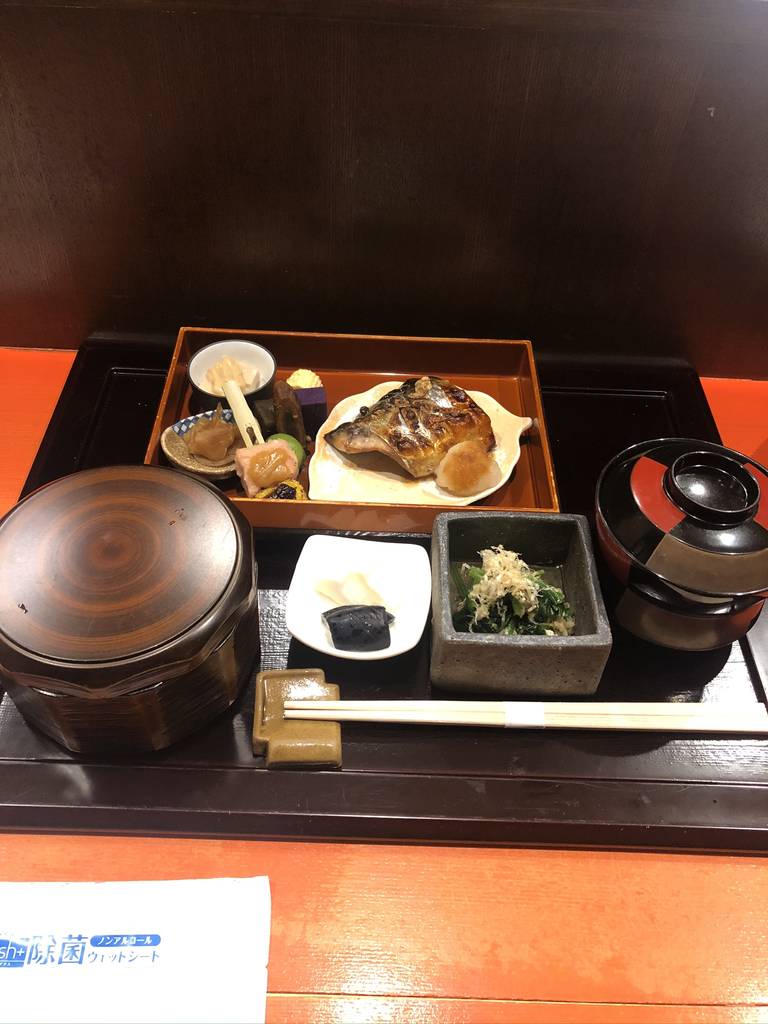金華鯖定食