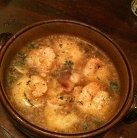 海老のアヒージョ