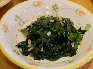 ほうれん草のソテー