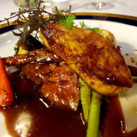 和牛とフォアグラのコラボレーション（ファ…