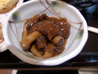 キノコの味付け