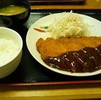 ジャンボチキンカツ定食