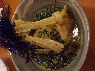 湯葉と豆腐の揚げ出し