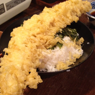 太刀魚一本天丼