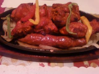 チキンとシシカバブ