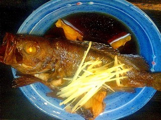 エゾメバルの煮付け