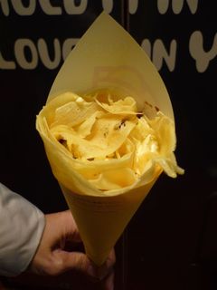 カスタードホイップバナナチョコ