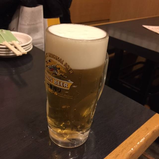 サービス生ビール