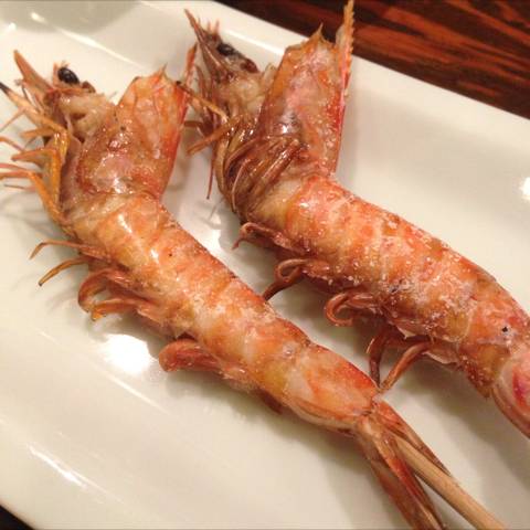 車海老の塩焼き