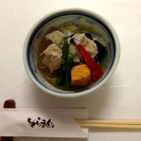 冬瓜と夏野菜　湯葉あん　冷し小鉢