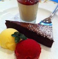 本日のデザート盛り合わせ