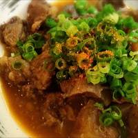 牛すじのやわらかみそ煮込み