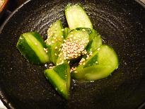 きゅうりの漬物