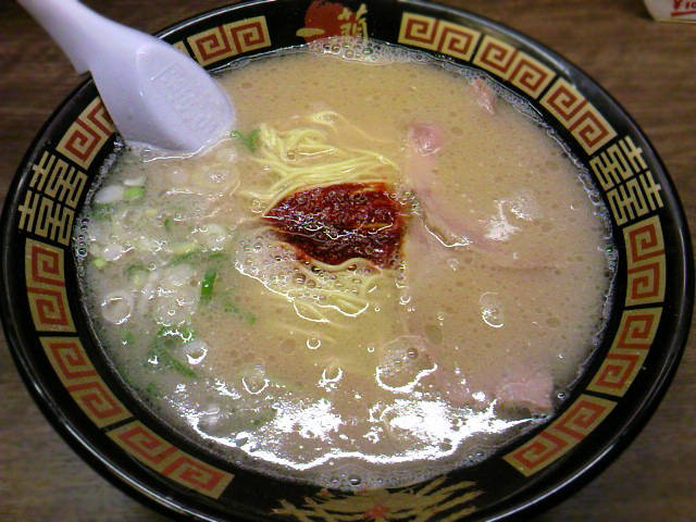 天然とんこつラーメン