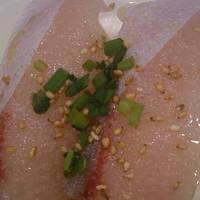 天然塩 ごま油仕立て握り はまち