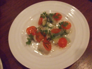 北海道産水ダコとアボカドのセビーチェ