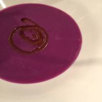 紫芋のポタージュ