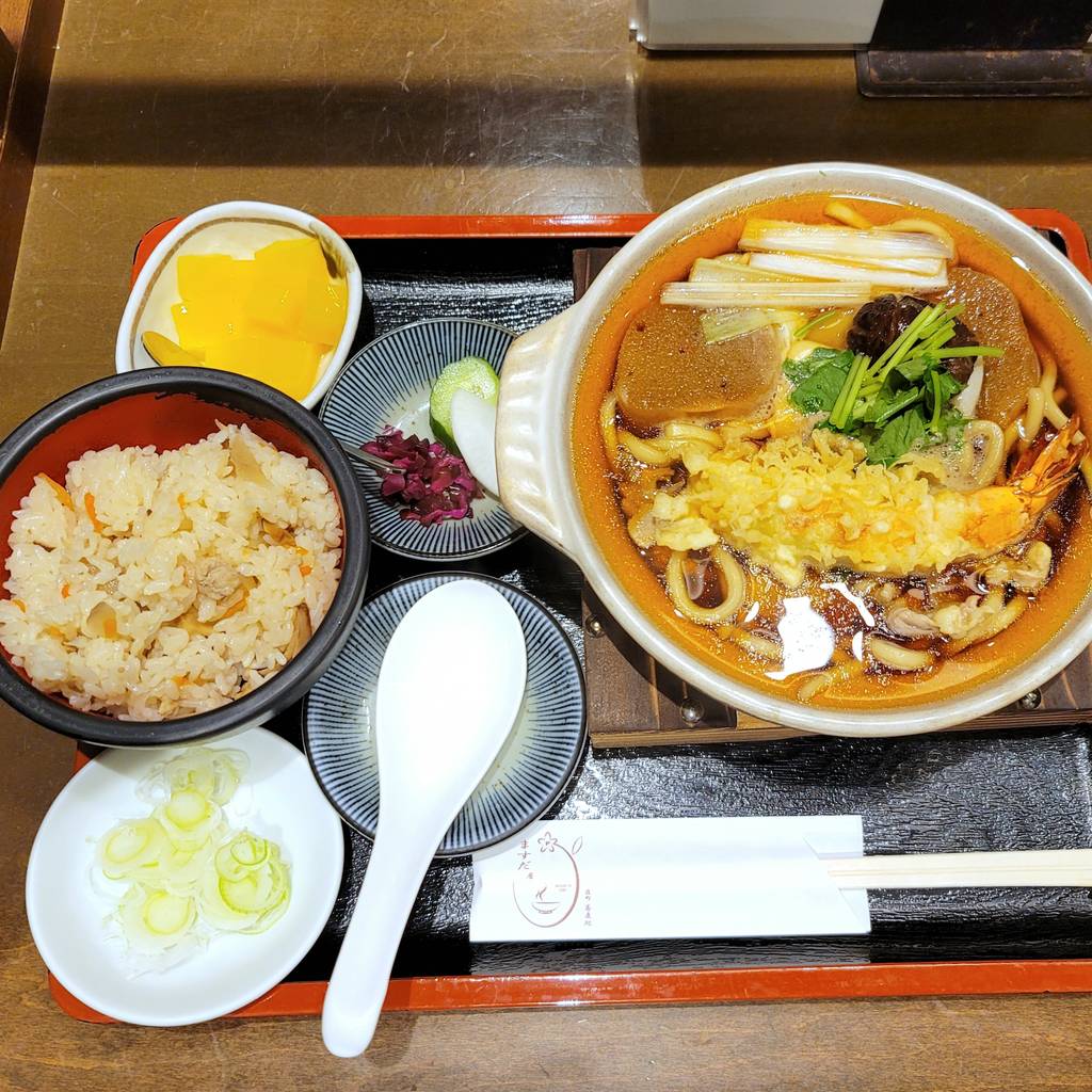 鍋焼きうどんセット