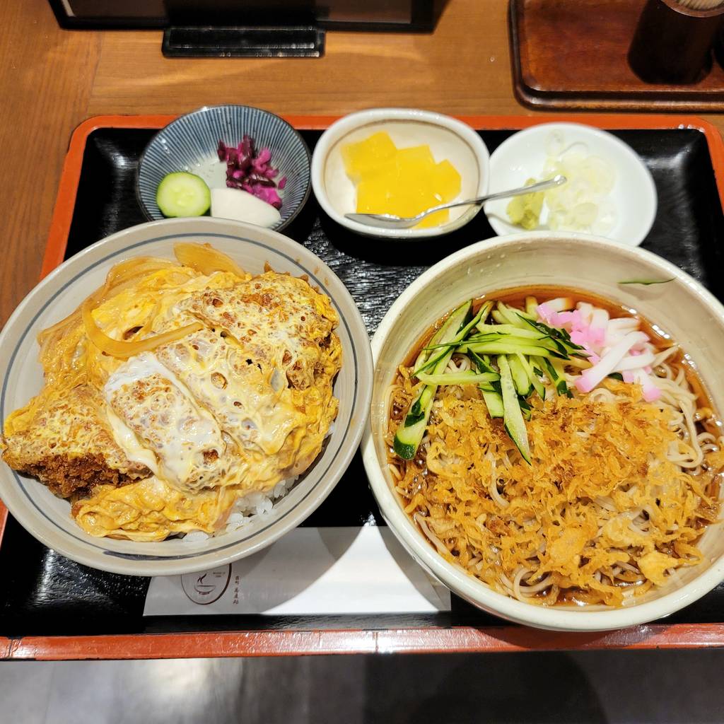 ミニカツ丼・たぬきそば（冷）セット