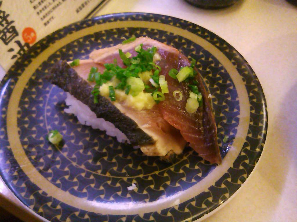 生鰹たたきにぎり