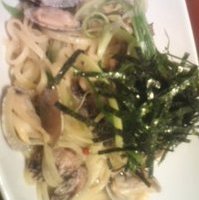 アサリとキノコの和風パスタ