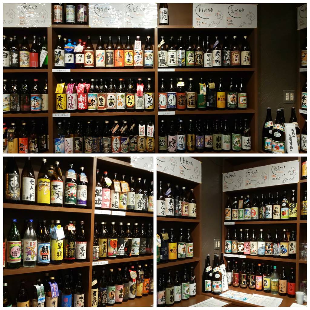 １６０種類以上の焼酎