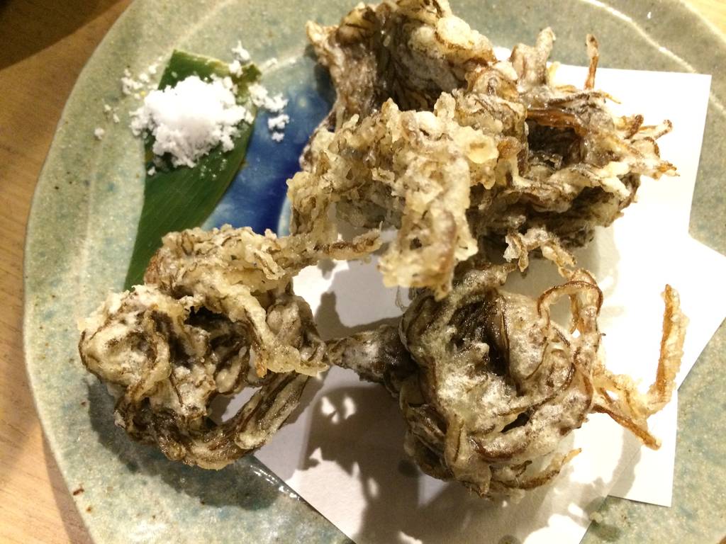 沖縄産 太もずくの天ぷら