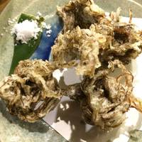 沖縄産 太もずくの天ぷら