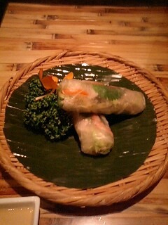 海老と野菜の生春巻