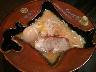 極上渡り蟹の味噌らーめん