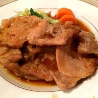 九州産黒豚のしょうが焼き