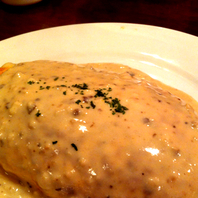 半熟たまごのオムライス