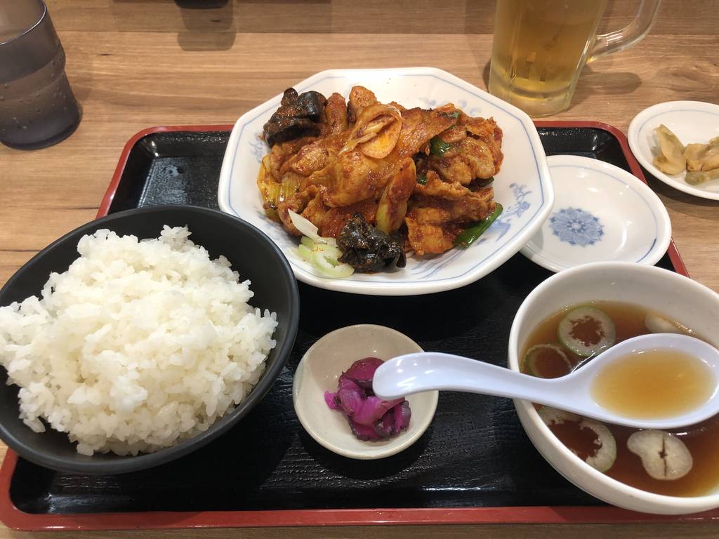 豚キムチ定食
