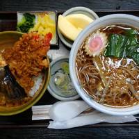 天丼とたぬきそばセット