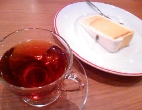 日替わりドリアのランチ シフォンケーキセット