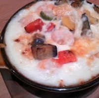 日替わりドリアのランチ シフォンケーキセット