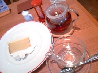 日替わりドリアのランチ シフォンケーキセット