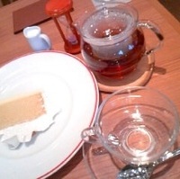 日替わりドリアのランチ シフォンケーキセット