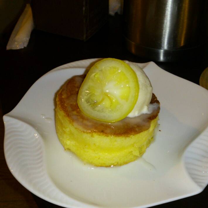 レモンのパンケーキ