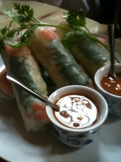 小海老の生春巻き