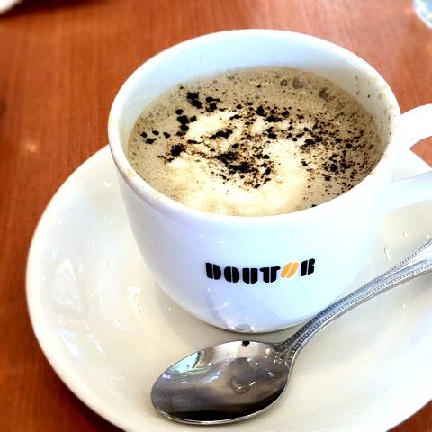 ほうじ茶豆乳ラテ